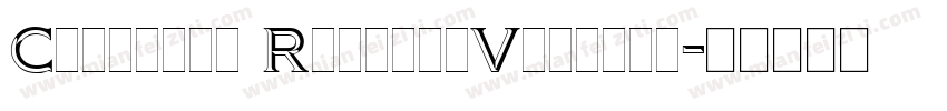 Citation RegularVersion字体转换